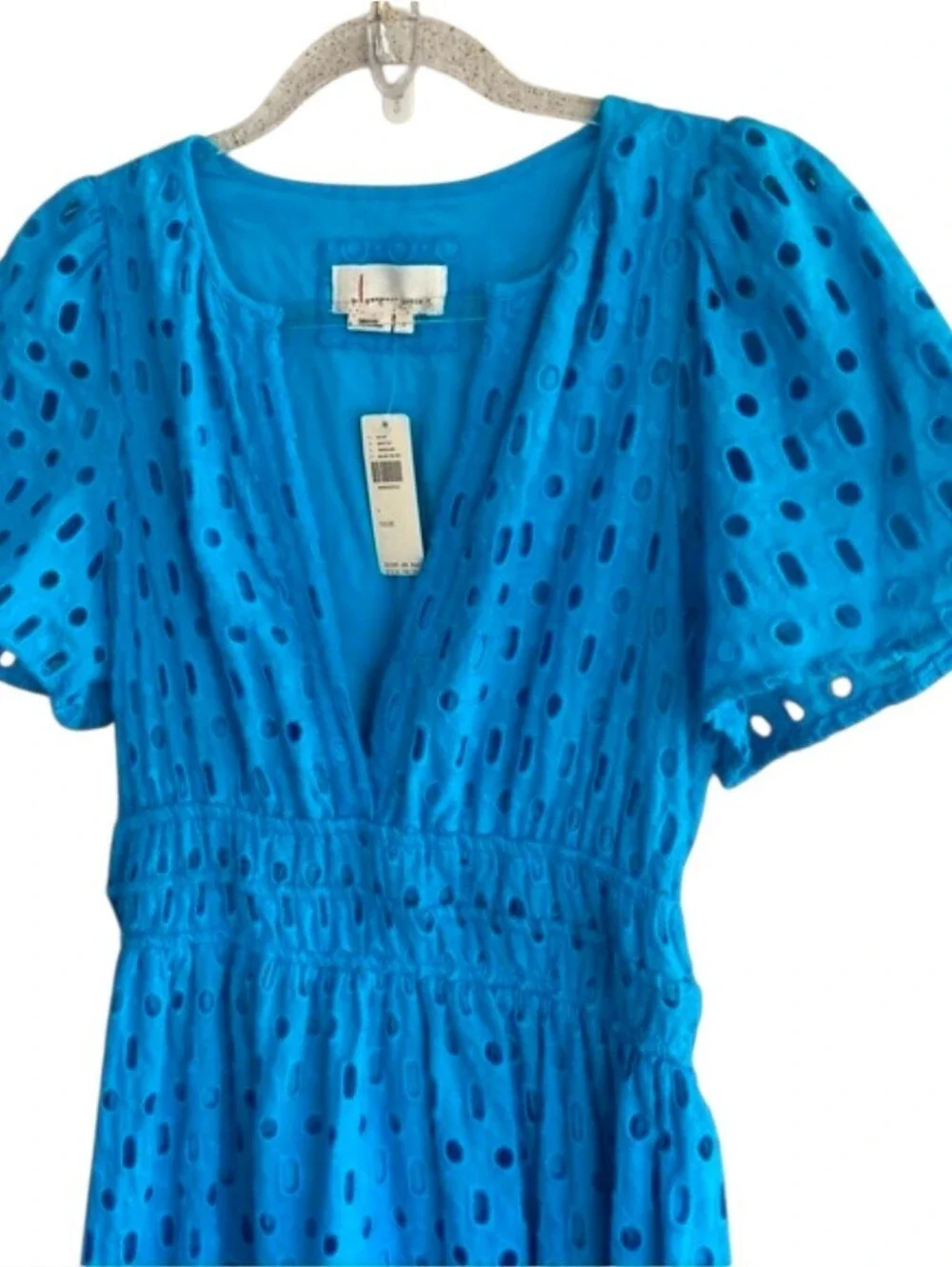 Anthropologie Somerset Eyelet Maxi Dress - Picture 6 of 11